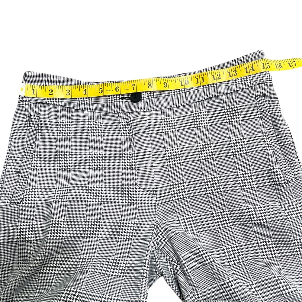 Betabrand black,white,Gray Plaid Ankle Pants - Picture 10 of 13